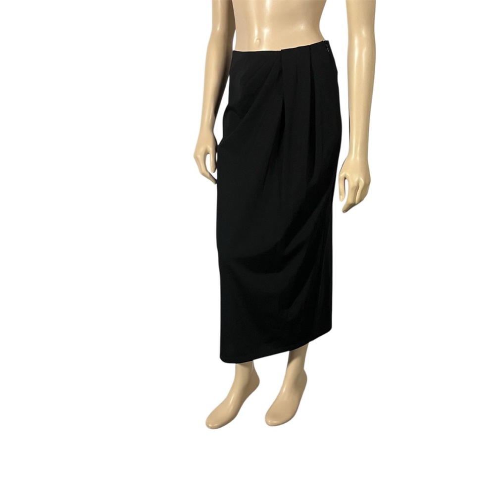Max Mara Weekend Hans Black Jersey Midi Skirt - Picture 8 of 16